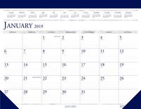 House of Doolittle 2019 Monthly Desk Pad Calendar, Classic Deluxe, 22 x 18 Inches, January - December (HOD15045101-19)