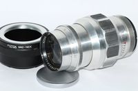 Jupiter-11 (4/135) LTM Russian Lens for RF cameras M39/M42 FED Leica Zorki + adapter for Sony E NEX (for E-mount cameras)