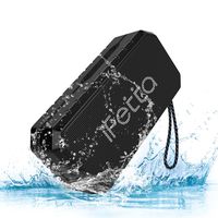 Portable Bluetooth Speaker, Ifecco IPX6 Waterproof Outdoor Wireless Speaker Mp3 Speaker Enhanced Bass Support TF Card FM AUX Mode for Beach & Home