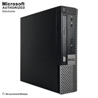 Dell Optiplex 9020 Ultra Small Tiny Desktop Micro Computer PC (Intel Core i5-4570S, 16GB Ram, 256GB Solid State SSD, WiFi, Bluetooth, HDMI Win 10 Pro (Renewed)
