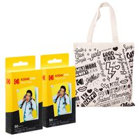 Kodak 2x3ʺ Premium Zink Paper Tote Bag Bundle