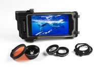 DIVEVOLK SeaTouch 2 PRO iPhone Diving housing Kit Including Wide Angle Lens/Macro Lens/Red Filter/Lens Adapter