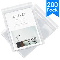 Pack It Chic - 9" X 12" (200 Pack) Clear Resealable Cellophane Cello Bags - Fits A4, Letter Sized Documents, Marketing Materials - Self Seal (More Sizes Available)