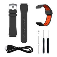 CANMORE TW-353 Golf Watch Replacement Band - Orange