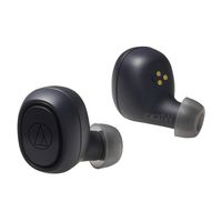 Audio-Technica ATH-CK3TWBK Wireless in-Ear Headphones, Black, Adjustable