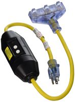 POWER ZONE ORG320803 Tap Three Outlet GFCI, 3-Feet