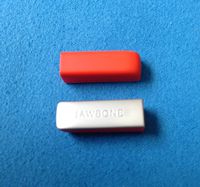 2pcs Persimmon Replacement End Caps Covers for Jawbone UP24 UP-24 Bracelet Band Wristband Wrist Band Armband Caps Dust Protectors (not for the 1st or 2nd Gen)