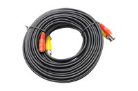 SPT Security Systems 93-VP25B 25' Premade Premium Siamese Power & Video Cable (Black)