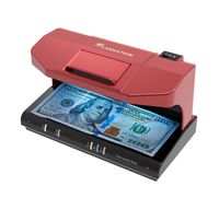 Counterfeit Bill Money Detector Checker with Magnetic and UV Detection + Free Counterfeit Detection Pen
