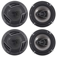 Rockville 6.5" Front+Rear Speaker Replacement for 2003-2008 Infiniti FX35 FX45