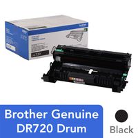 Brother Genuine Drum Unit, DR720, Seamless Integration, Yields Up to 30,000 Pages, Black