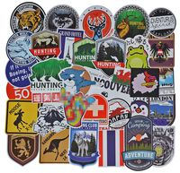 Cute Decal Stickers for Laptop and Water Bottles, Waterproof Durable Trendy Vinyl Laptop Sticker Pack for Teens, Car Skateboard Motorcycle Bicycle Luggage Guitar Bike Decal 37 Pcs (Style - F)