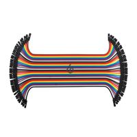 GenBasic 40 Piece Female to Female Jumper Wires (8 Inch)
