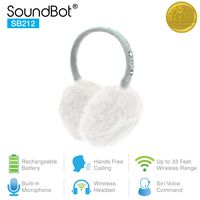 Soundbot SB212 HD Stereo Bluetooth 4.1 Wireless Musical Earmuffs Headphone,Up to 5 Hrs Play Time, Up to 8 Hrs Talk Time,60 Hrs Standby Time, Build-in Mic