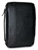 Divinity Boutique Bible Cover Leather Midnight Black, XXL (17359)