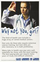 Poster #401 STEM Poster Motivates Girls to Care About Science, Part of Series