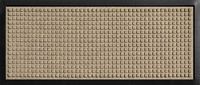 Hudson Exchange 4002 Waterhog Classic Boot Tray Mat, 34" L x 15" W, 3/8" thick, Camel