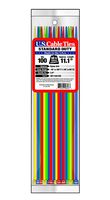 US Cable Ties SD11AC100 11-Inch Assorted Color Standard Duty Cable Ties, 100-Pack