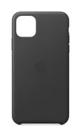 Apple Leather Case (for iPhone 11 Pro Max) - Black (Renewed)