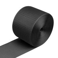 16 ft Floor Cable Cover Cable Grip Strip, Carpet Cord Wire Cover for Floor Cable Management - 3" Width (Black)
