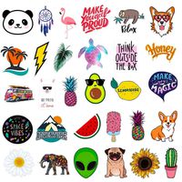 Stickers for Water Bottles Big 30-Pack Cute,Waterproof,Aesthetic,Trendy Stickers for Teens,Girls Perfect for Waterbottle,Laptop,Phone,Travel Extra Durable 100% Vinyl