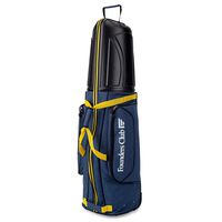 Founders Club Golf Travel Cover Luggage for Golf Clubs with ABS Hard Shell Top Travel Bag (Blue)