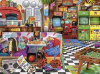 Buffalo Games - Aimee Stewart - Pixels & Pizza - 1000 Piece Jigsaw Puzzle