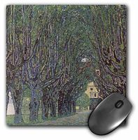 3dRose LLC 8 x 8 x 0.25 Inches Klimt Ave in Scholes Kramer Park Pattern Mouse Pad (mp_49322_1)