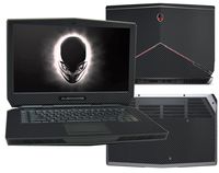 Decalrus - Protective Decal for 2015 Release Alienware 15 Non-Touch (15.6" Screen) Laptop Black Carbon Fiber Skin Skins case Cover wrap CF2015alienwr15NoneTouchBlack