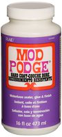 Mod Podge CS15063 Waterbased Sealer, Glue & Finish, 16 oz, Hard Coat, 16 Ounce