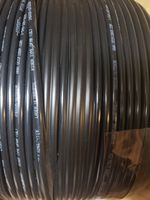 6 Fiber Indoor/Outdoor Fiber Optic Cable, Multimode, 62.5/125, Black, Riser Rated, Spool, 275 Foot