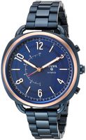 Fossil Hybrid Smartwatch - Q Accomplice Navy Blue Stainless