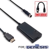 HDMI Cable for Sega Genesis Model 1 / 2 / 3, Sega CD, Sega CDX, Sega 32X, Sega Nomad, Original Sega Master System Console