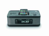 Memorex MI4703P 30-pin Dual Alarm Clock Radio for iPod and iPhone (Black)