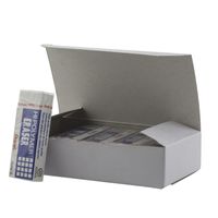 Pentel Hi-Polymer Block Eraser, Large, White, Pack of 10 ZEH-10 Erasers (ZEH10PC10)