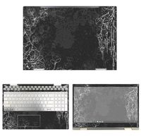 decalrus - Protective Decal Skin Sticker for HP Envy X360 15M-CN0011DX (15.6" Screen) case Cover wrap HPenvyX360_15M-169