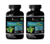 Estrogen Blocker Bulk Supplements - DIINDOLYLMETHANE DIM - Natural Estrogen Blocker - dim Supplements for Men - 2 Bottles 180 Capsules