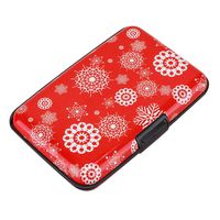 Elfish Mini RFID Aluminum Wallet Credit Cards Holder Metal ID Case for Men Women (Color 22)