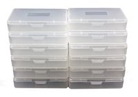 12 Pcs Gameboy Cartridge Cases for GBA SP GBM Plastic Dust Protection Covers