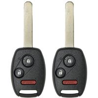 Keyless2Go Keyless Entry Remote Car Key Replacement for Vehicles That Use 3 Button CWTWB1U545-2 Pack