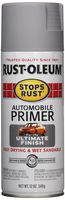 Rust-Oleum 2081830 Stops Rust Automotive Primer Spray Paint, 12 oz, Flat Light Gray