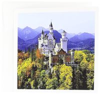 3dRose Neuschwanstein castle, Bavaria, Germany - EU10 RER0071 - Ric Ergenbright - Greeting Cards, 6 x 6 inches, set of 12 (gc_81792_2)