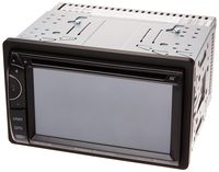 Power Acoustik PDN-621HB Double DIN DVD/CD/AM/FM/MP3/MP4 Bluetooth Navigation Receiver with 6.2" LCD Touchscreen (Renewed)