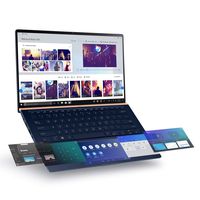 ASUS ZenBook 14 Ultra-Slim Laptop 14" Full HD NanoEdge Bezel, Intel Core i7-8565U, 16GB RAM, 512GB PCIe SSD, GeForce MX250, Innovative Screenpad 2.0, Windows 10 Pro, UX434FL-DB77, Royal Blue (Renewed)