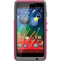 OtterBox Commuter Series Case for Motorola RAZR HD - Retail Packaging - Pink/Gray