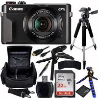 Canon PowerShot G7 X Mark II Digital Camera Bundle with Carrying Case and Accessory Kit (10 Items)