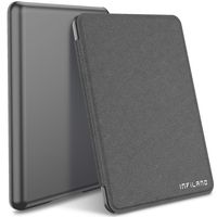 Infiland Kindle Paperwhite 2018 Case Compatible with Amazon Kindle Paperwhite 10th Generation 6 inches 2018 Release(Auto Wake/Sleep),Pure Gray