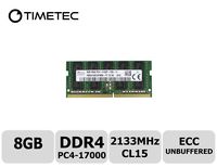 Timetec Hynix 8GB DDR4 2133MHz PC4 17000 ECC Unbuffered 1.2V CL15 2Rx8 Dual Rank 260 Pin SODIMM Server Memory Ram Module Upgrade (HMA41GS7AFR8N-TFT0) (8GB)