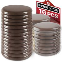 Furniture Sliders for Carpet X-PROTECTOR - Best 16-Pack 3 1/2 inch Heavy Moving Pads - Sliders for Furniture. Move Your Furniture Easy with Reusable Furniture Movers Sliders for Carpets!