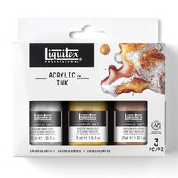 Liquitex Professional Acrylic Ink, Iridescent Set